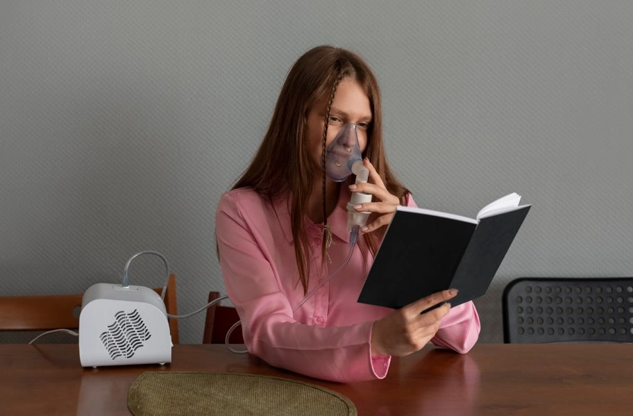 Ghostwriter reading a manuscript